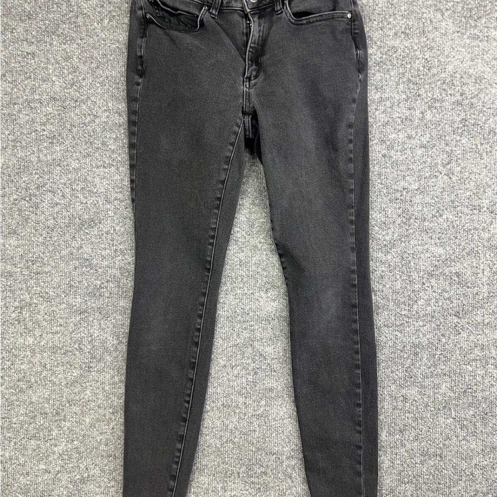 DAILY/RITUAL DENIM Skinny Jeans Women's 27R Black Ankle Low Rise